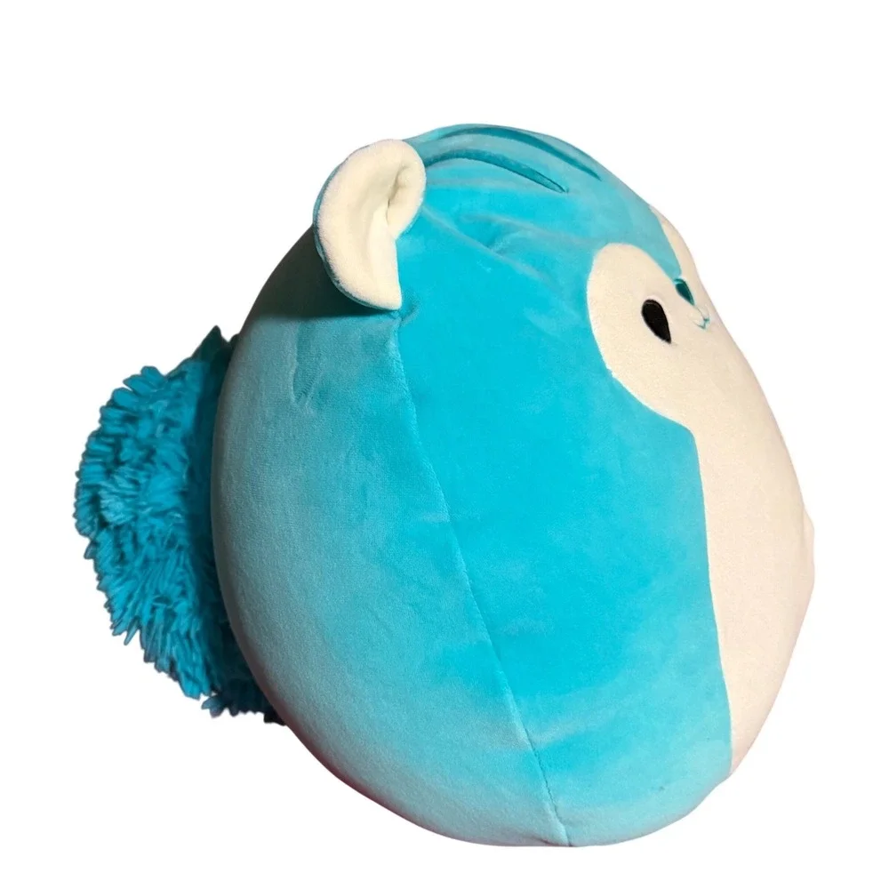 Squishmallows Santiago Blue Squirrel Plush Toy 11 Inch New With Tags Kids Gift